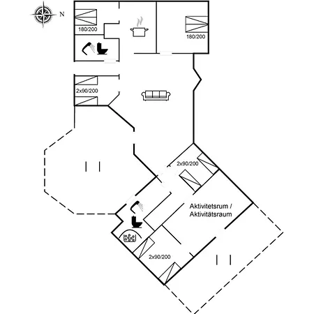 Holiday Aviva - 600m From The Sea In Western Jutland By Interhome * Вайерс-Странд